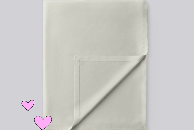 Простынь Copper Blend из тенселя с медной нитью