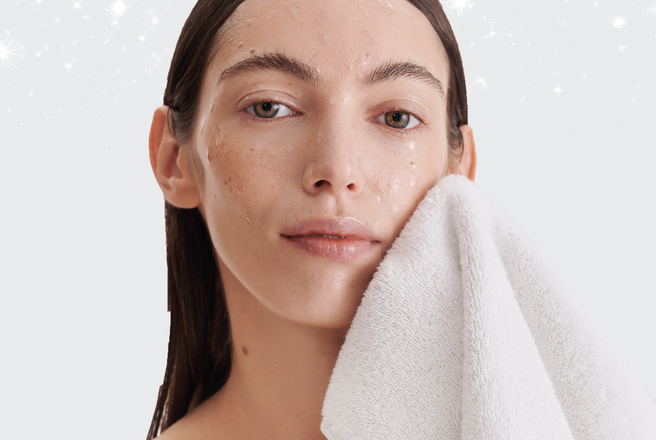 Бьюти-полотенце Copper Blend из хлопка с медной нитью