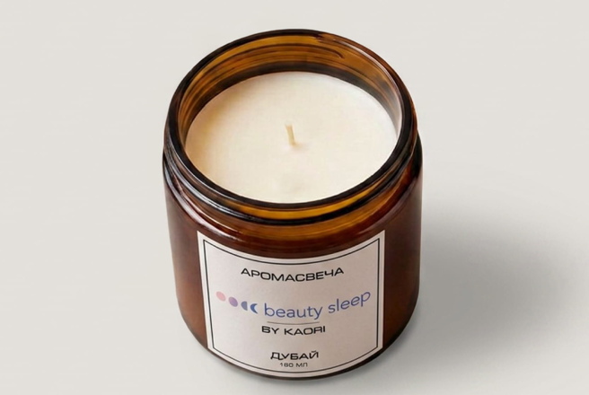 Свеча ДУБАЙ для романтического вечера