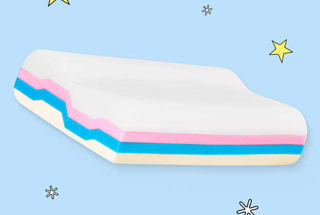 Взрослая подушка Somia Wave