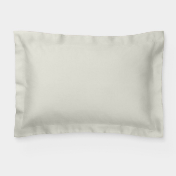 Наволочка 50х70 оксфордская из тенселя (лиоцелла) с медной нитью