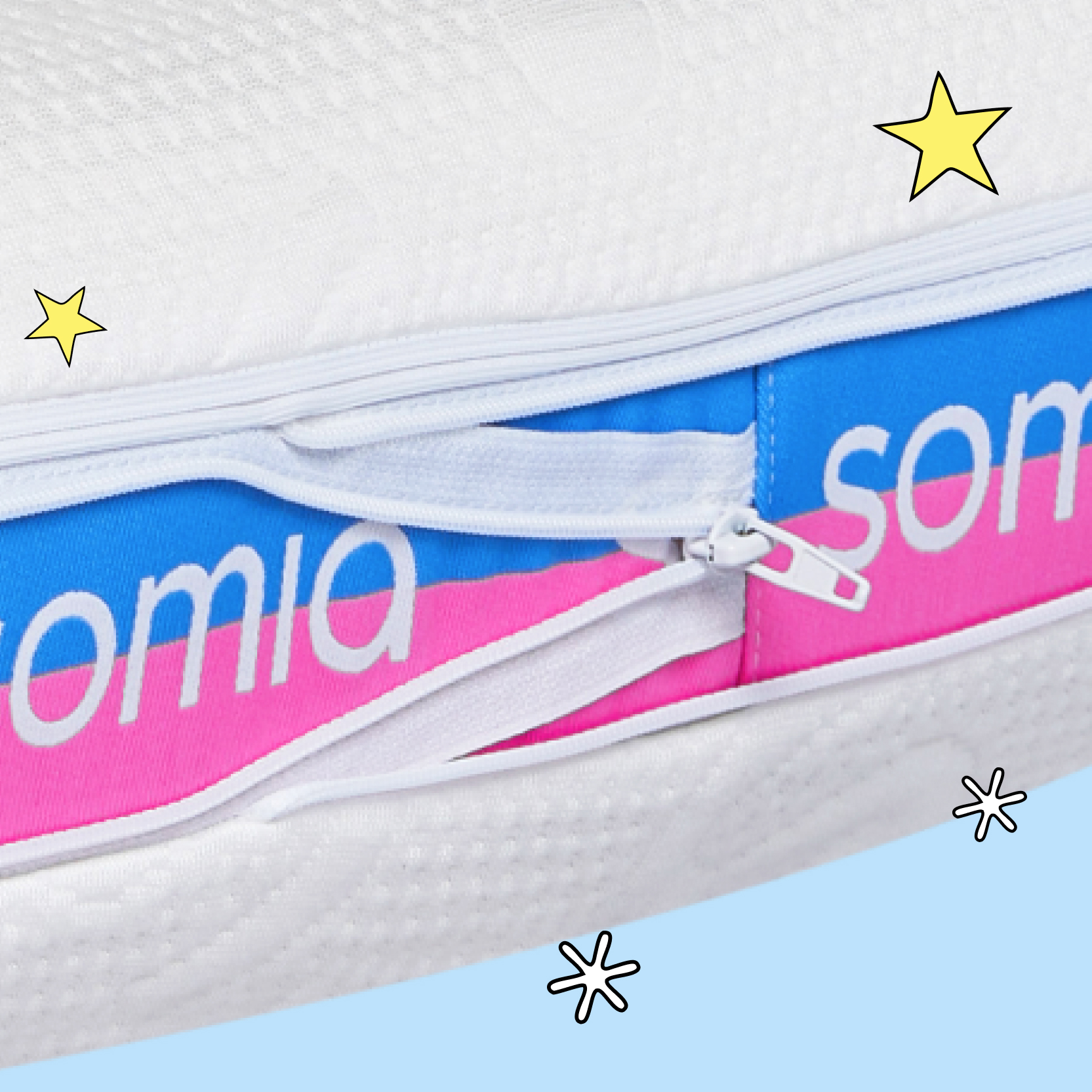 Чехол-трансформер на подушку Somia Wave