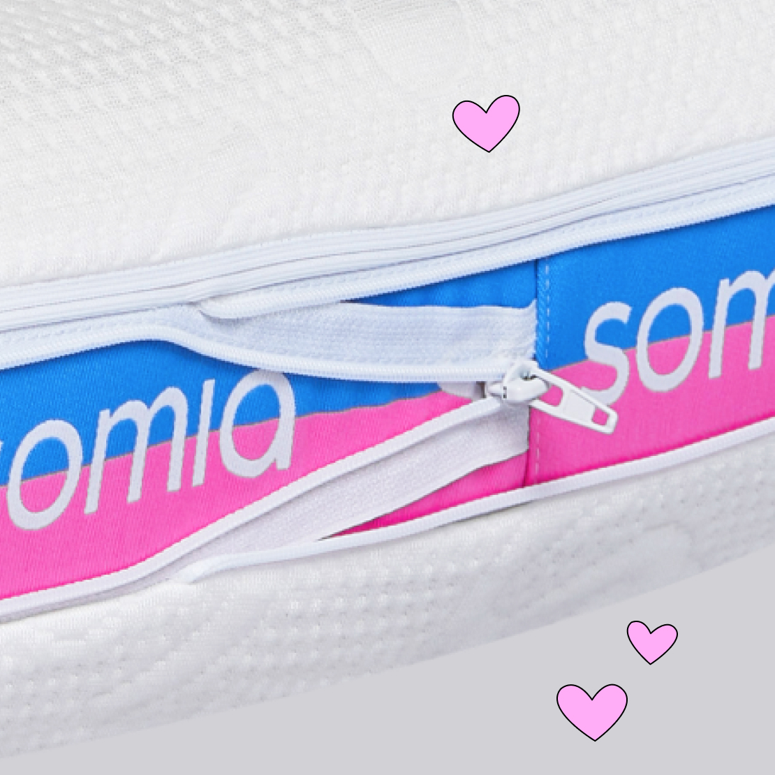 Чехол-трансформер на подушку Somia Wave